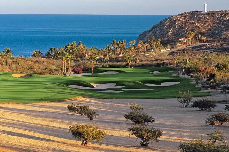 The desert golf course at Cabo Del Sol