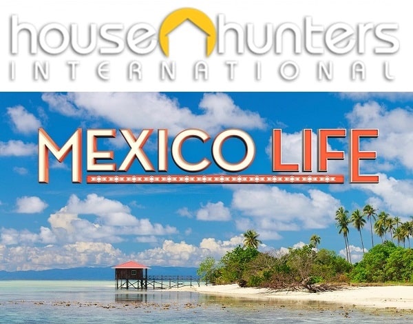 House Hunters International and Mexico Life logos