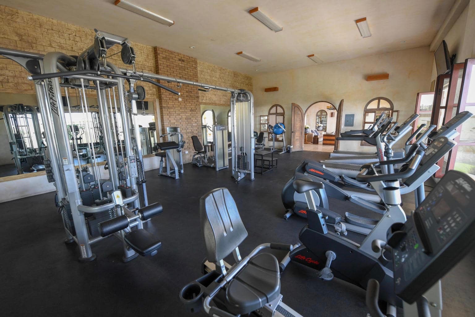 The gym at Ventanas phase 3
