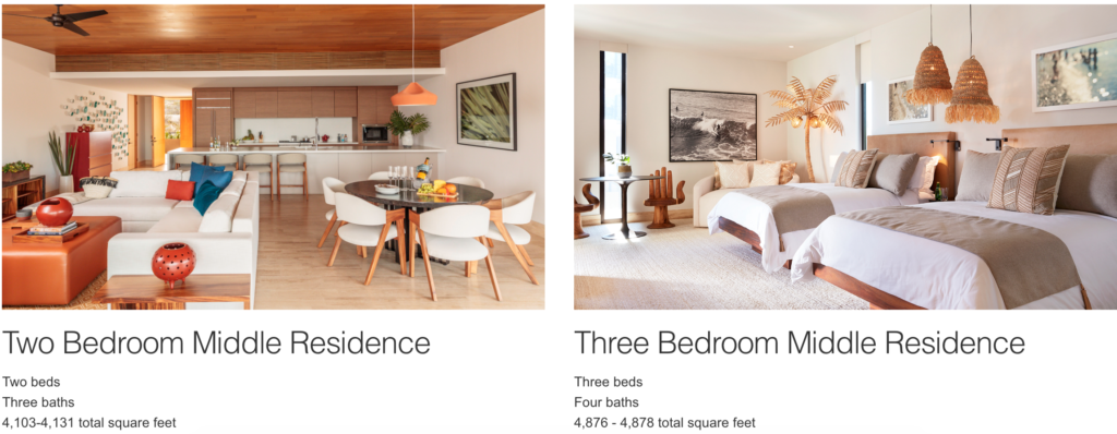 The 2- and 3-bedroom middle condos at Montage