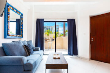 A studio unit at Marina Cabo Plaza